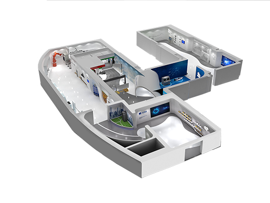 機械展廳設(shè)計效果圖16